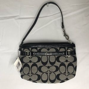 Coach Signature Wristlet
